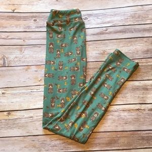 Lularoe kids l/xlbear leggings